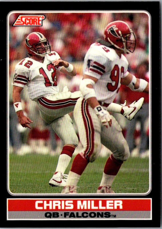 1990 Score Young Superstars Chris Miller #37