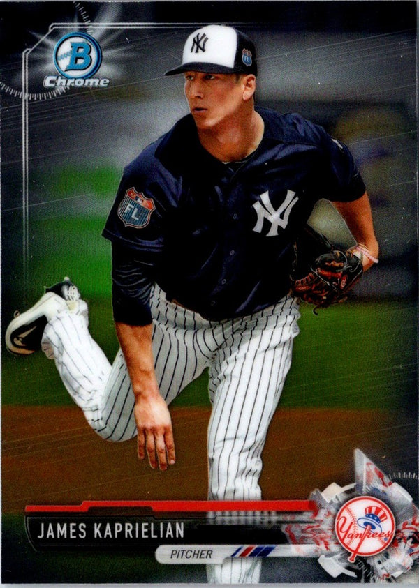 2017 Bowman Chrome Prospects James Kaprielian #BCP237