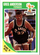1989 Fleer Greg Anderson