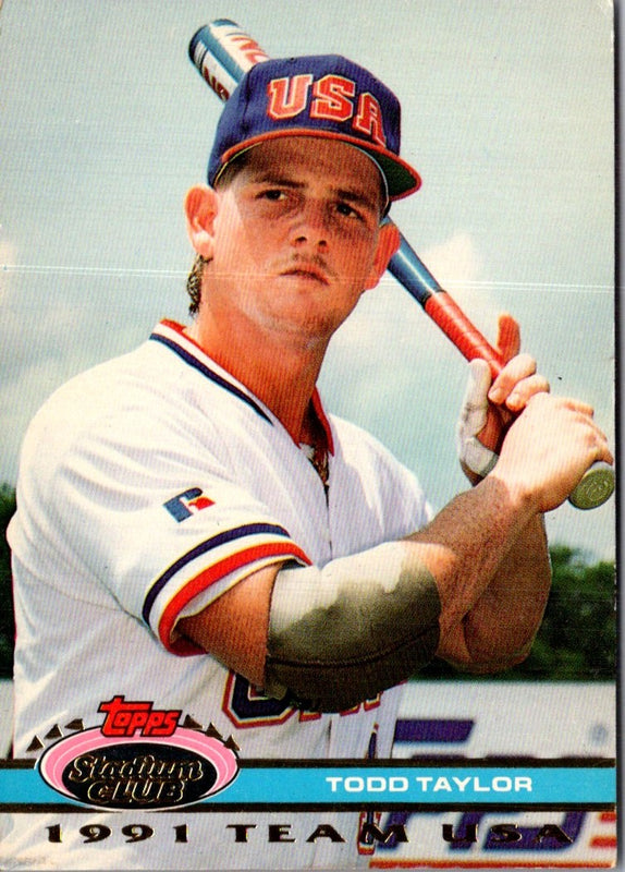 1992 Stadium Club Dome Todd Taylor #185