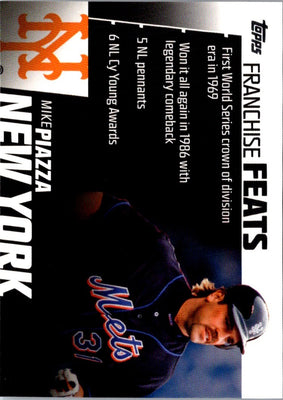 2019 Topps Franchise Feats Mike Piazza #FF-18