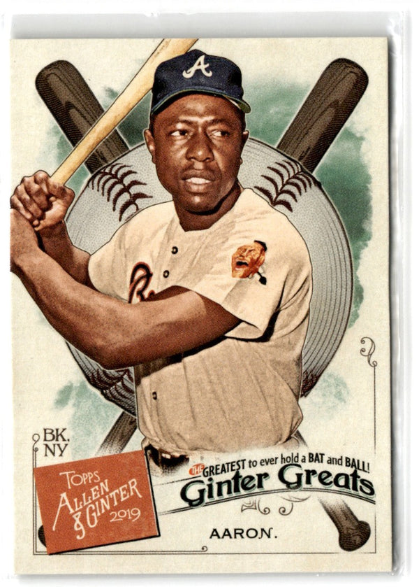 2019 Topps Allen & Ginter Greats Hank Aaron #GG-1