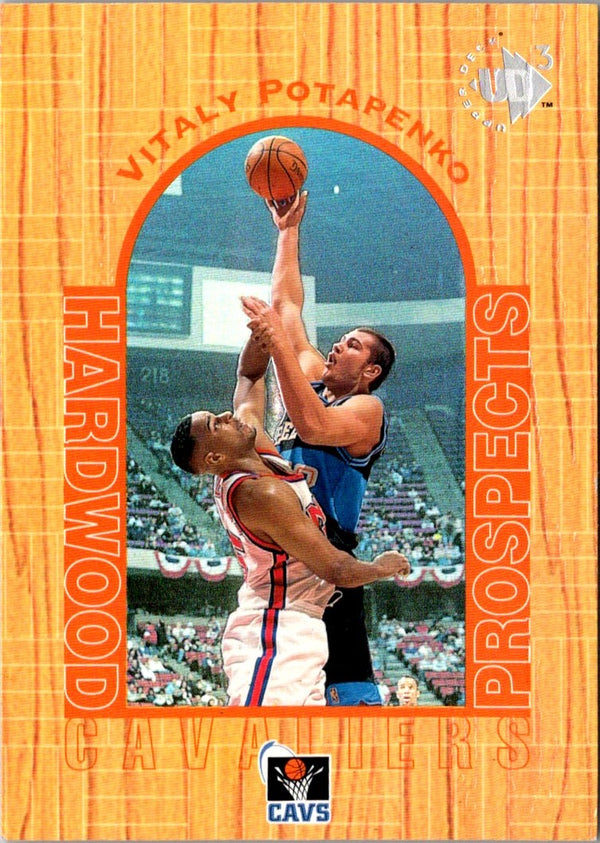 1996 Upper Deck UD3 Vitaly Potapenko #13 Rookie