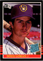 1985 Donruss Doug Loman #46 Rookie