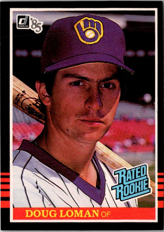 1985 Donruss Doug Loman #46 Rookie