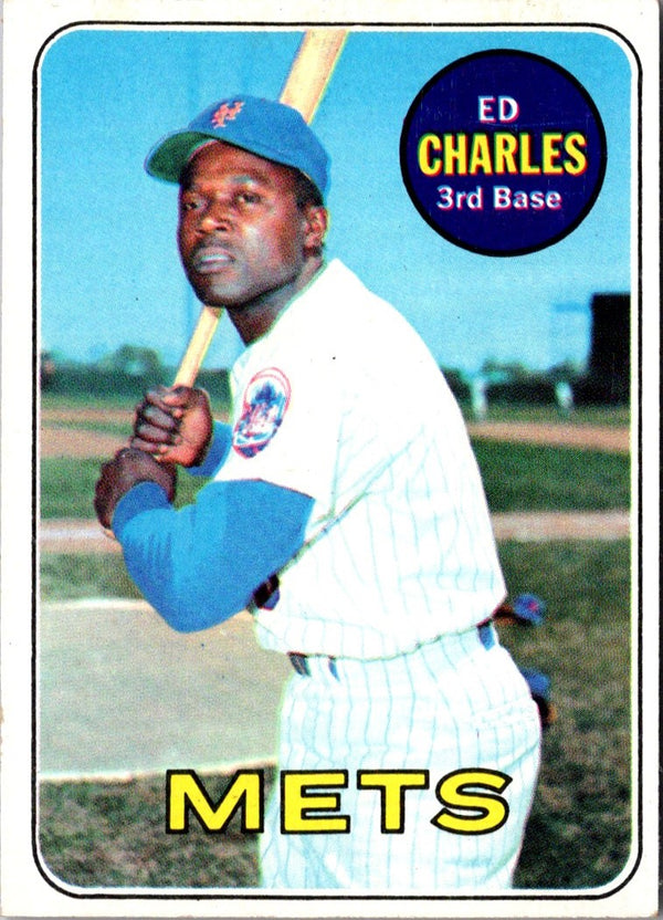 1969 Topps Ed Charles #245 EX