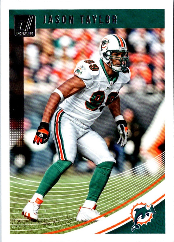 2018 Donruss Jason Taylor #168
