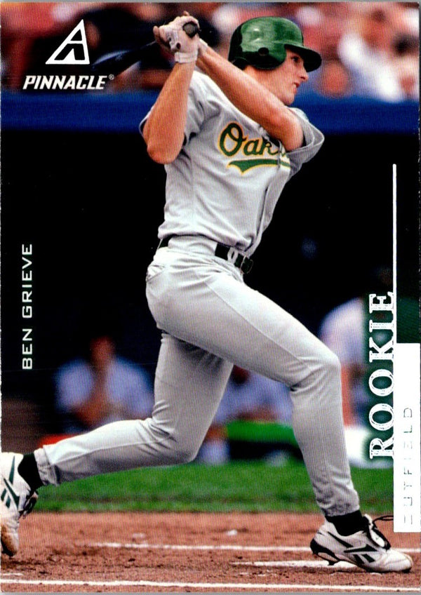 1998 Pinnacle Ben Grieve #160 Rookie