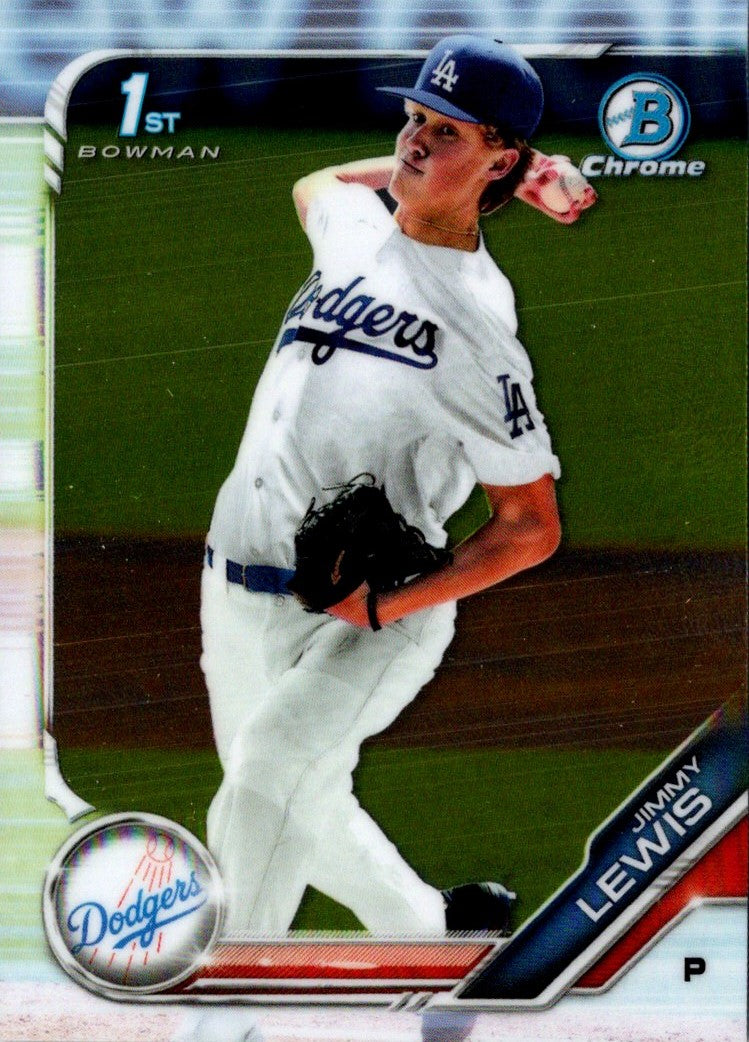 2019 Bowman Draft Chrome Jimmy Lewis