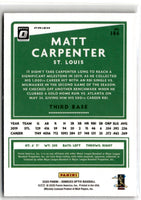 2020 Donruss Optic Red Wave Matt Carpenter #186