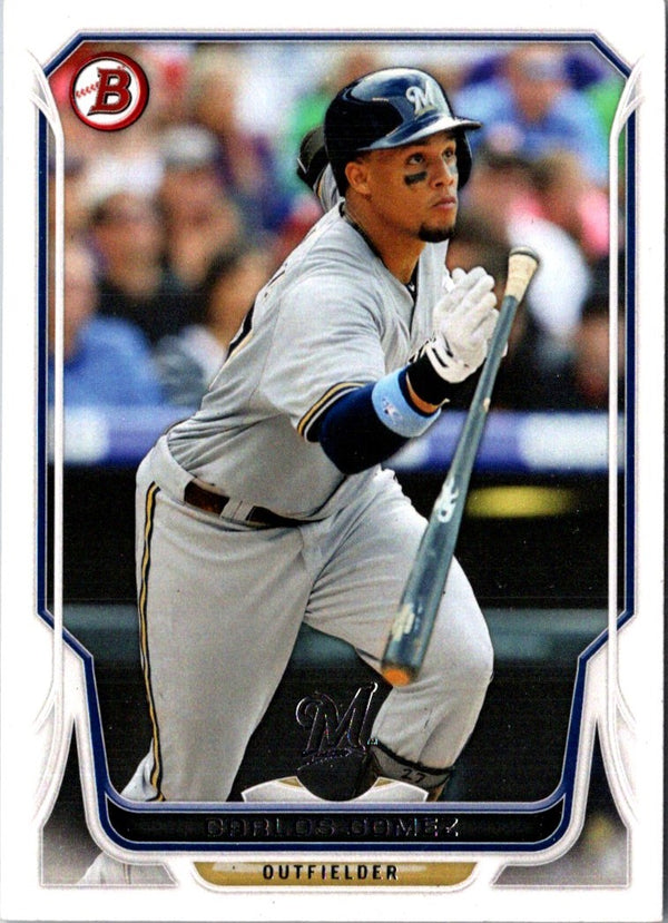 2014 Bowman Carlos Gomez #25