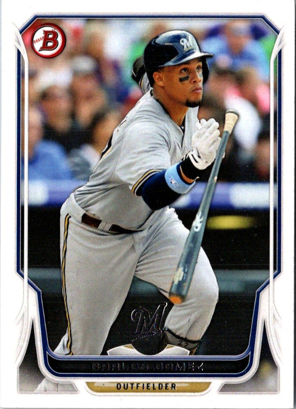 2014 Bowman Carlos Gomez #25