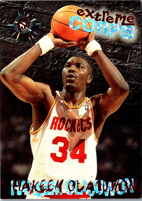 1995 Stadium Club Hakeem Olajuwon #110