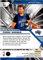 2021 Panini Franz Wagner #384