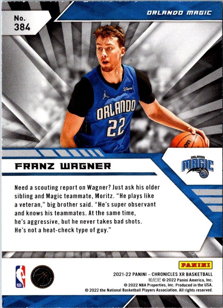 2021 Panini Franz Wagner