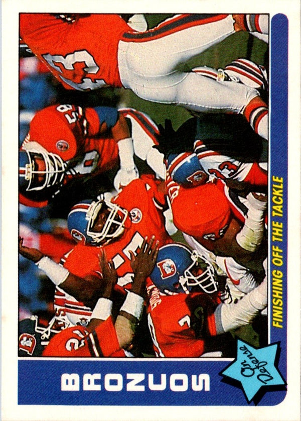 1985 Fleer Team Action Finishing Off the Tackle (Defense) #20