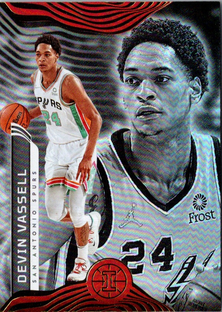 2021 Panini Illusions Devin vassell