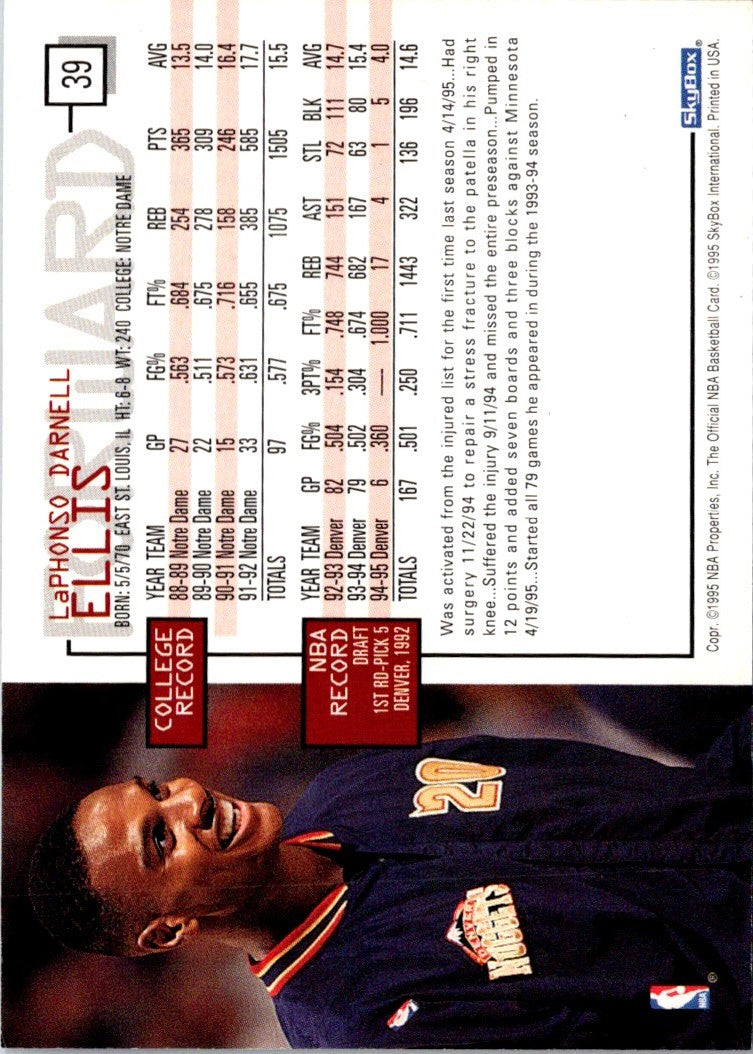 1995 Hoops LaPhonso Ellis