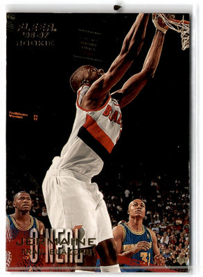 1996 Fleer Jermaine O'Neal #242 Rookie