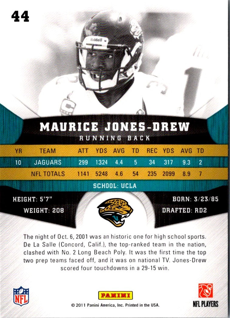 2011 Panini Gridiron Gear Maurice Jones-Drew