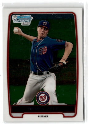 2012 Bowman Draft Picks & Prospects Chrome Derek Self #BDPP65