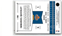 2020 Panini Chronicles Immanuel Quickley #108 Rookie