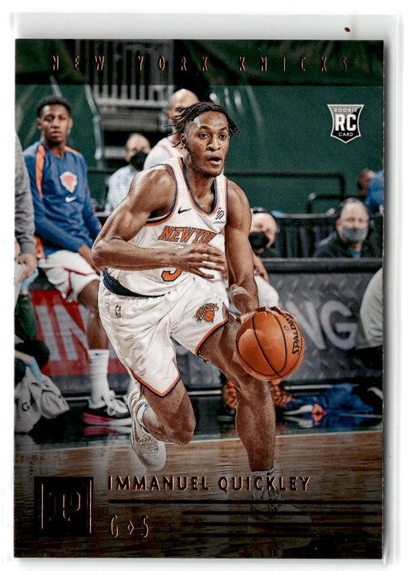 2020 Panini Chronicles Immanuel Quickley #108 Rookie