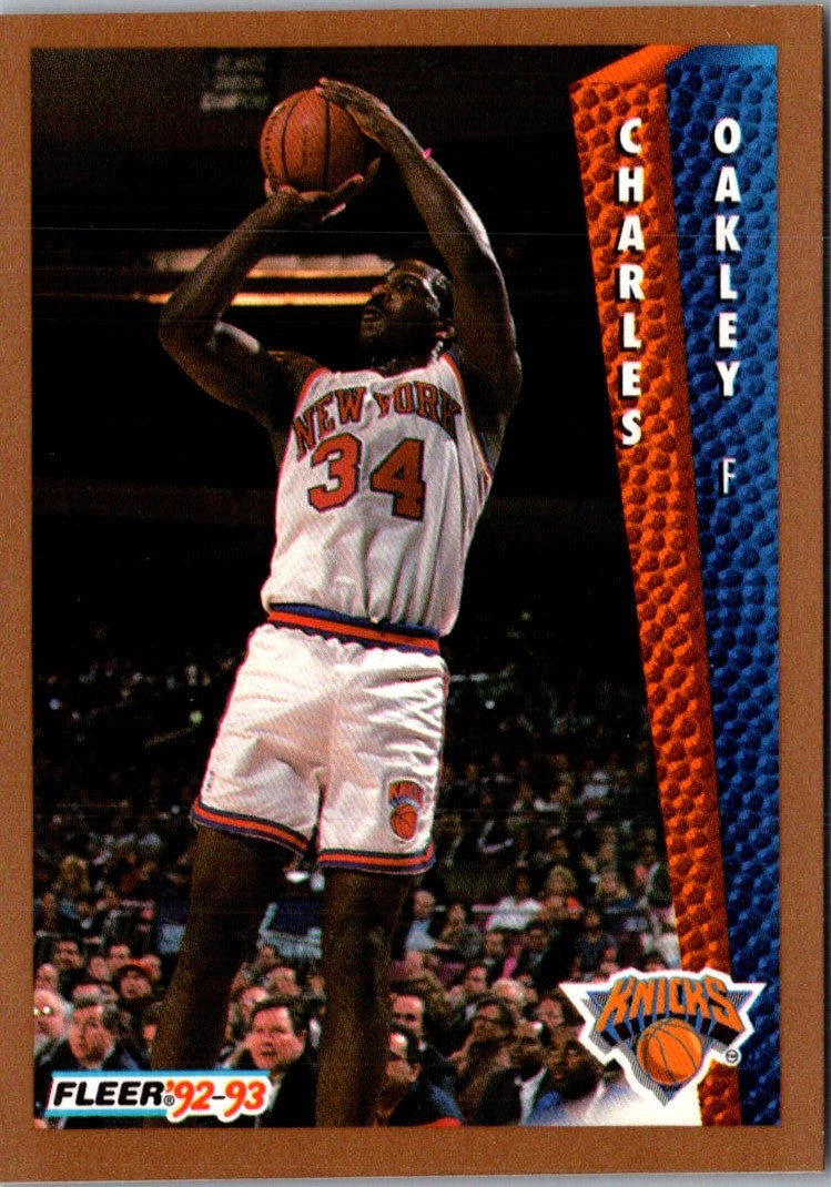 1992 Fleer Charles Oakley