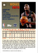 1997 Topps Michael Smith
