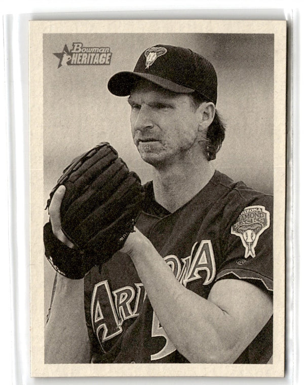 2001 Bowman Heritage Randy Johnson #71