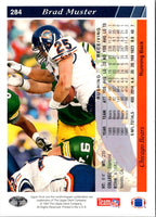 1993 Upper Deck Brad Muster #284