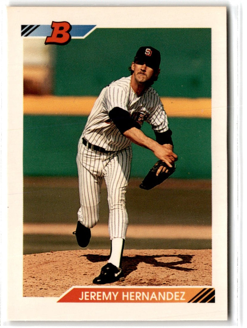 1992 Bowman Jeremy Hernandez