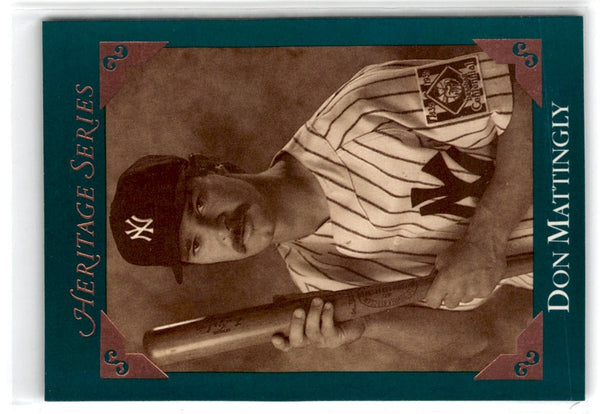 1992 Studio Heritage Don Mattingly #BC-5