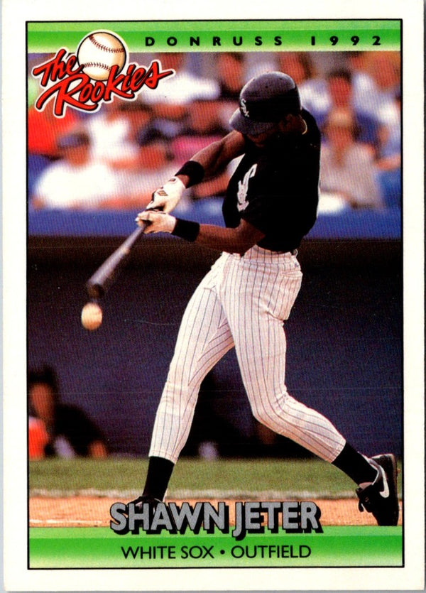 1992 Donruss The Rookies Shawn Jeter #59 Rookie