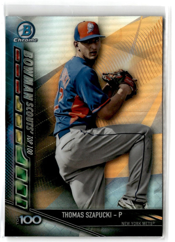 2017 Bowman Chrome Scouts' Updates Thomas Szapucki #BSU-TS