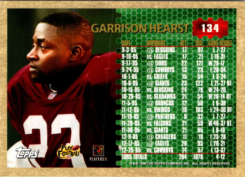 1996 Topps Garrison Hearst