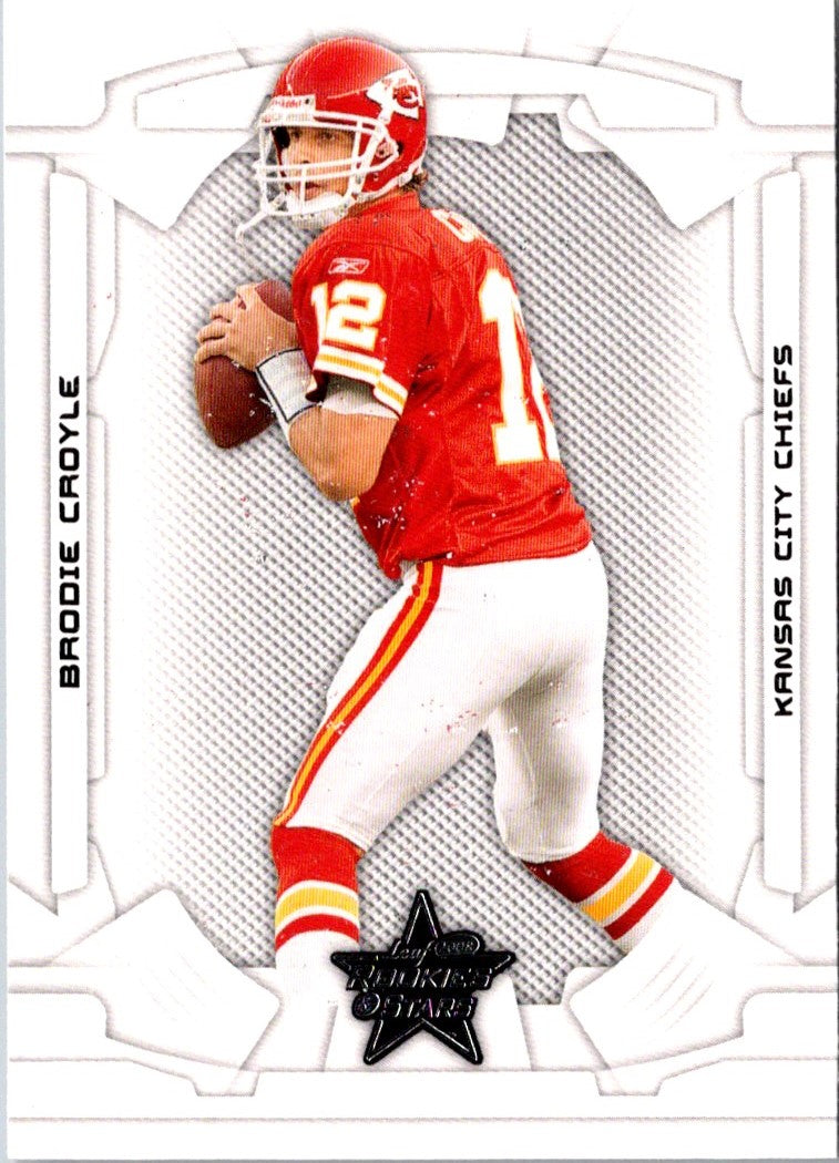 2008 Leaf Rookies & Stars Brodie Croyle