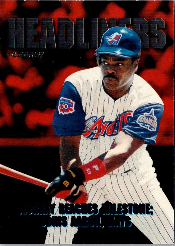 1997 Fleer Headliners Eddie Murray #14