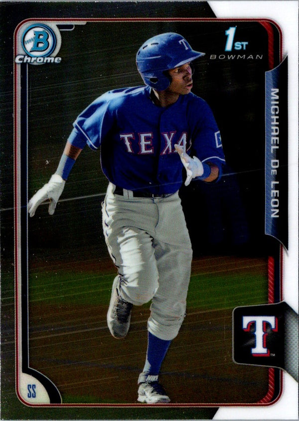 2015 Bowman Chrome Prospects Michael De Leon #BCP249