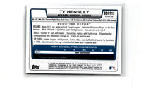 2012 Bowman Draft Picks & Prospects Chrome Ty Hensley #BDPP19