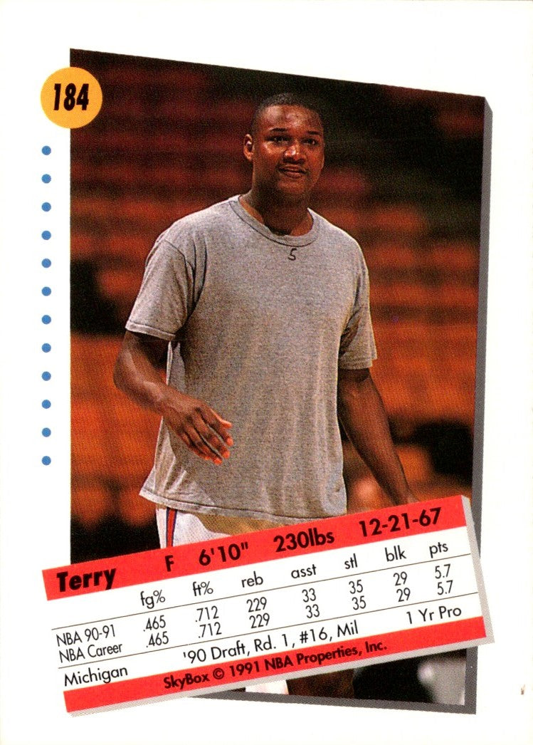 1991 SkyBox Terry Mills