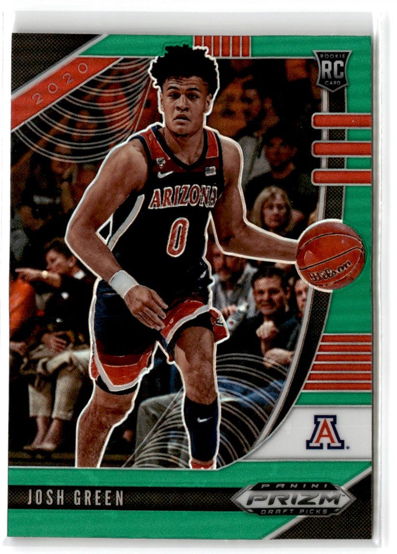 2020 Panini Prizm Draft Picks Collegiate Green Josh Green