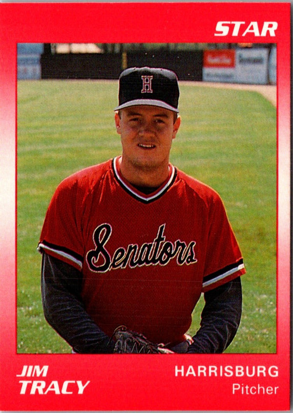 1990 Star Harrisburg Senators Jim Tracy #18