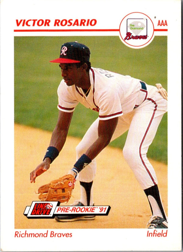 1991 Line Drive AAA Victor Rosario #440