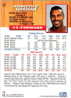 1993 Hoops Ken Norman #97