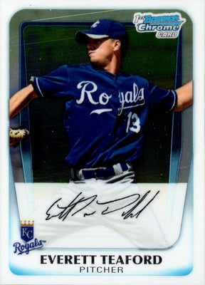 2011 Bowman Chrome Prospects Everett Teaford #BCP20