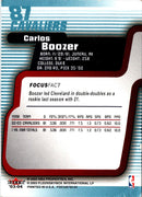 2003 Fleer Focus Carlos Boozer