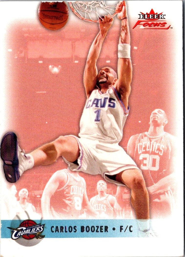 2003 Fleer Focus Carlos Boozer