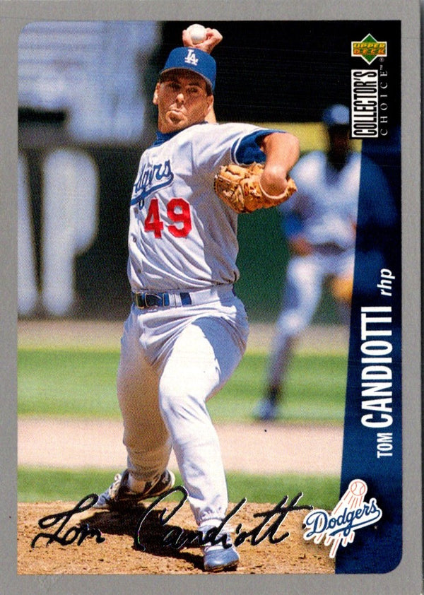 1996 Collector's Choice Gold Signature Tom Candiotti #179