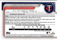 2024 Bowman Prospects Luke Keaschall #BP-122